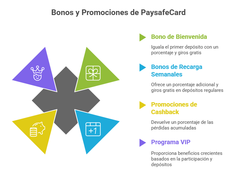 Bonos y Promociones de PaysafeCard
